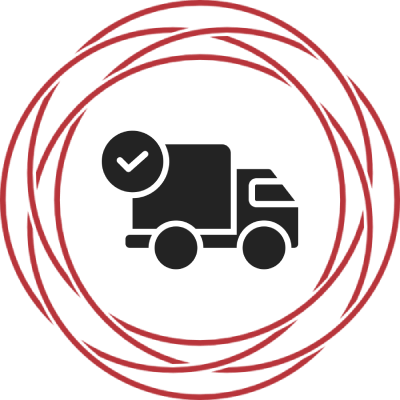 Original Oberlausitzer Baumkuchen GmbH & Co. KG - Icon LKW mit Häkchen