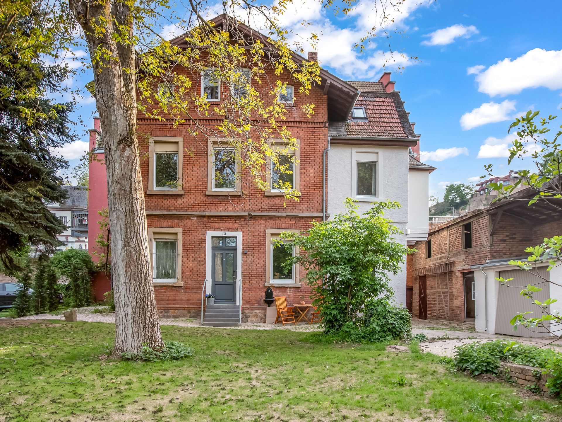 Brückenhaus mit der Schwedenkugel Bad Kreuznach