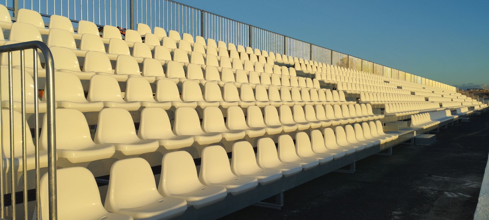 Grada desmontable en Ibiza