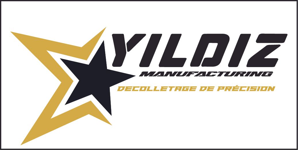 Das Logo von Yildiz Manufacturing ist ein gelber Stern mit einem schwarzen Stern in der Mitte.