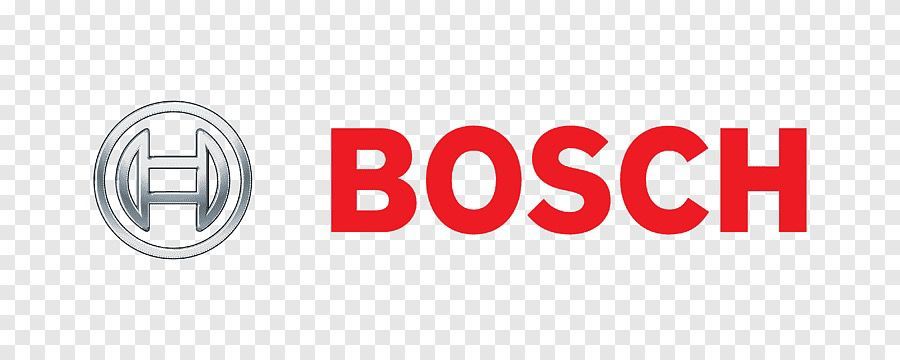 El logotipo de Bosch está sobre un fondo transparente.