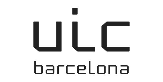 Un logotipo en blanco y negro para ULC Barcelona