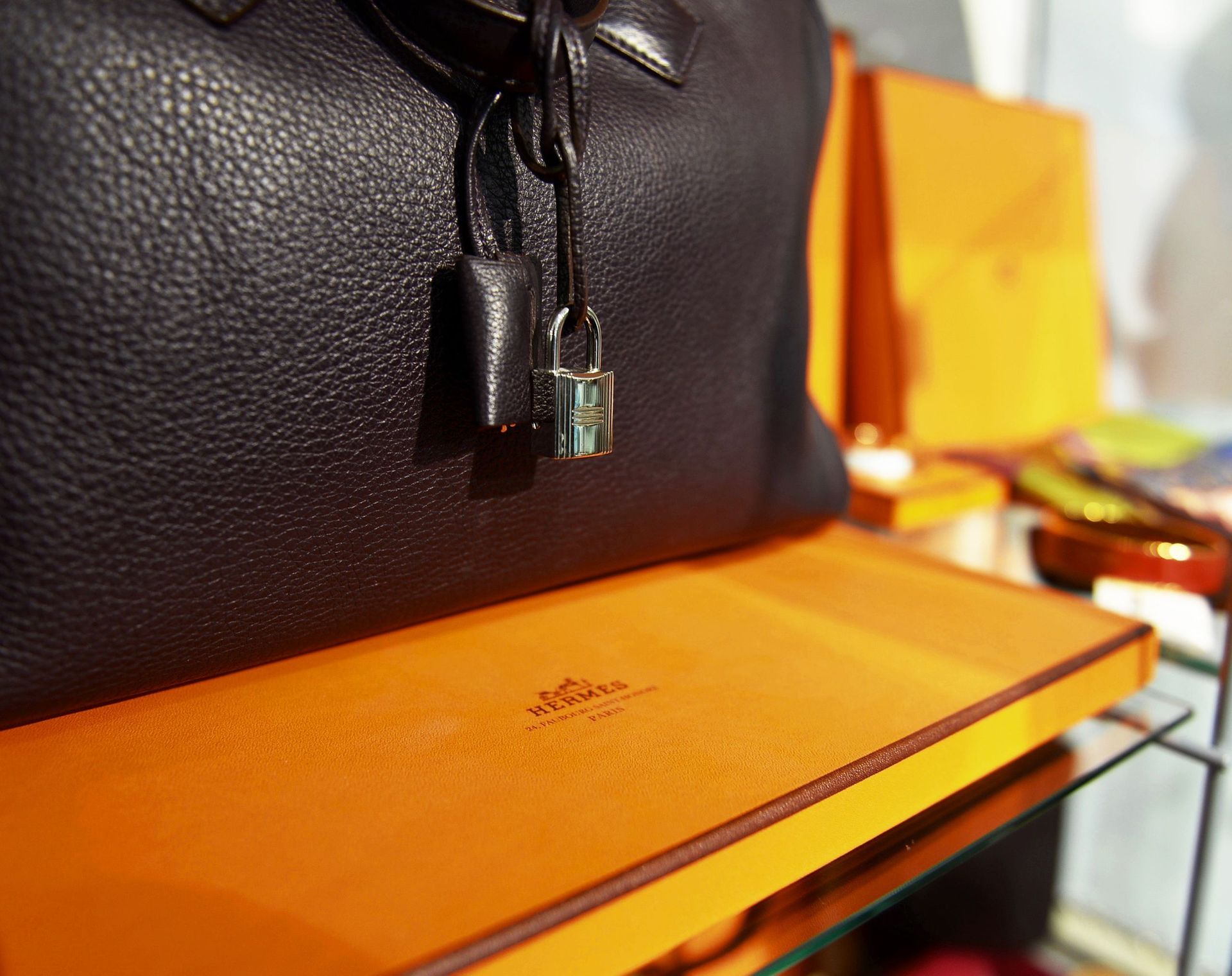 sac en cuir Hermès - Le Dressing