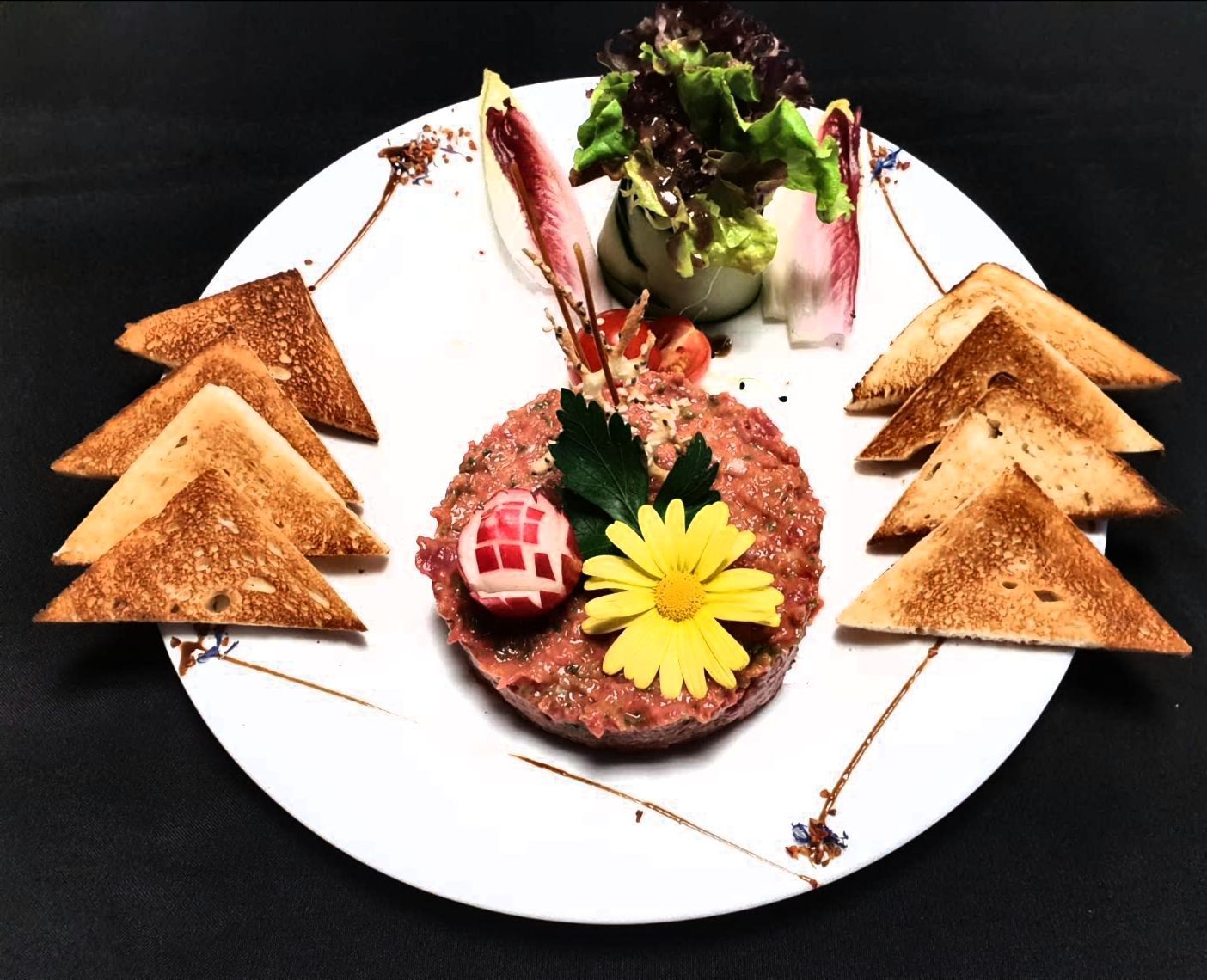 Café-Restaurant des Fontaines, A. Fontaine