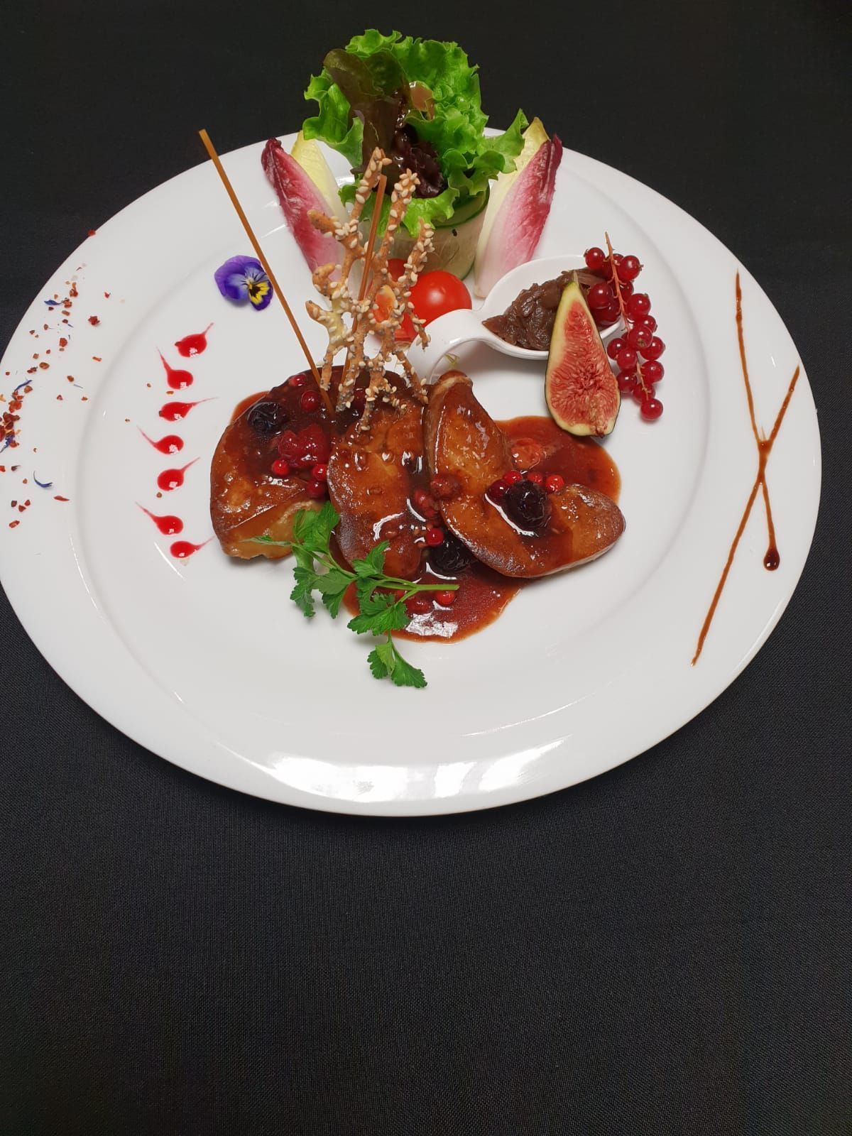 Café-Restaurant des Fontaines, A. Fontaine