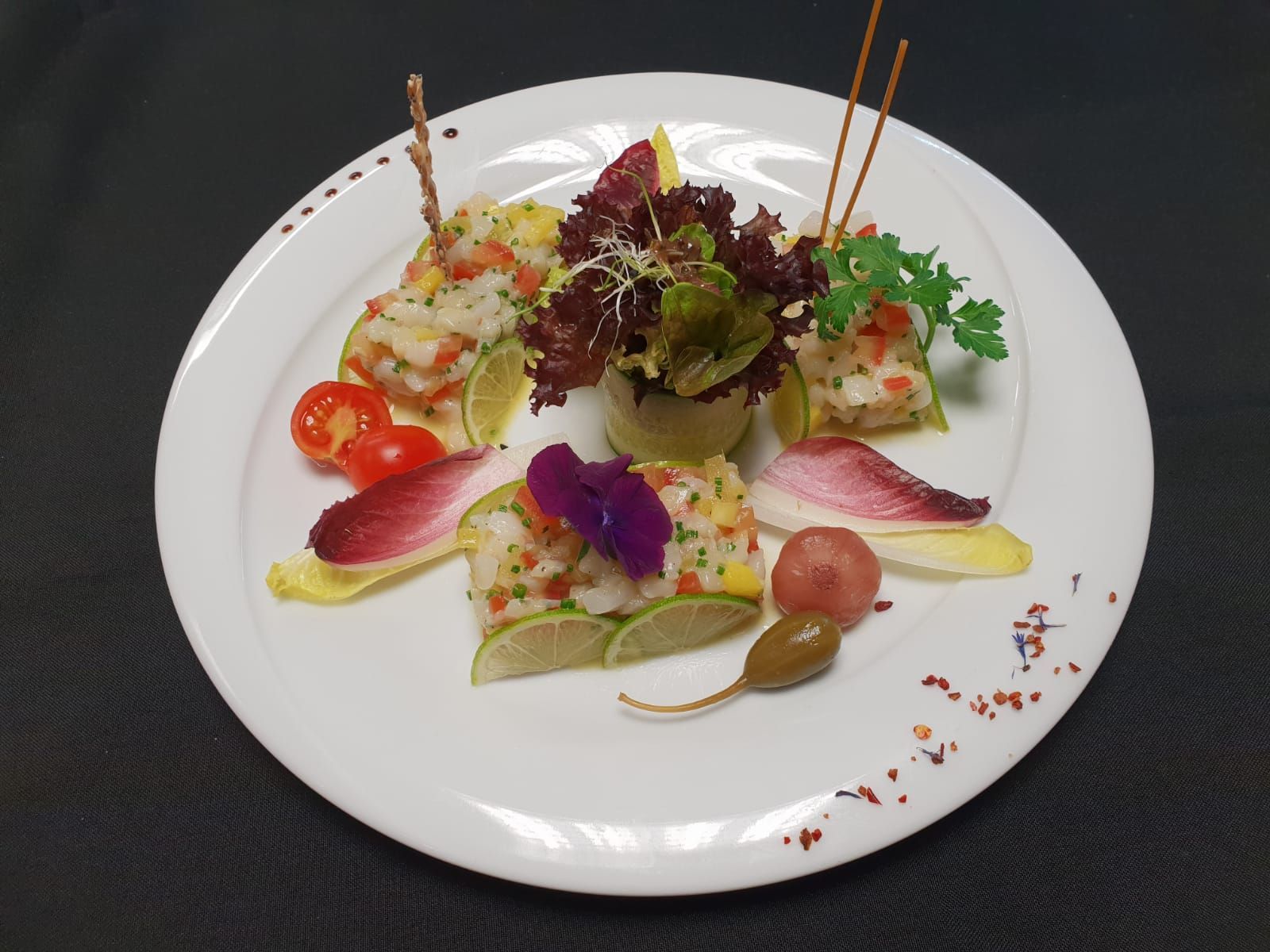 Café-Restaurant des Fontaines, A. Fontaine