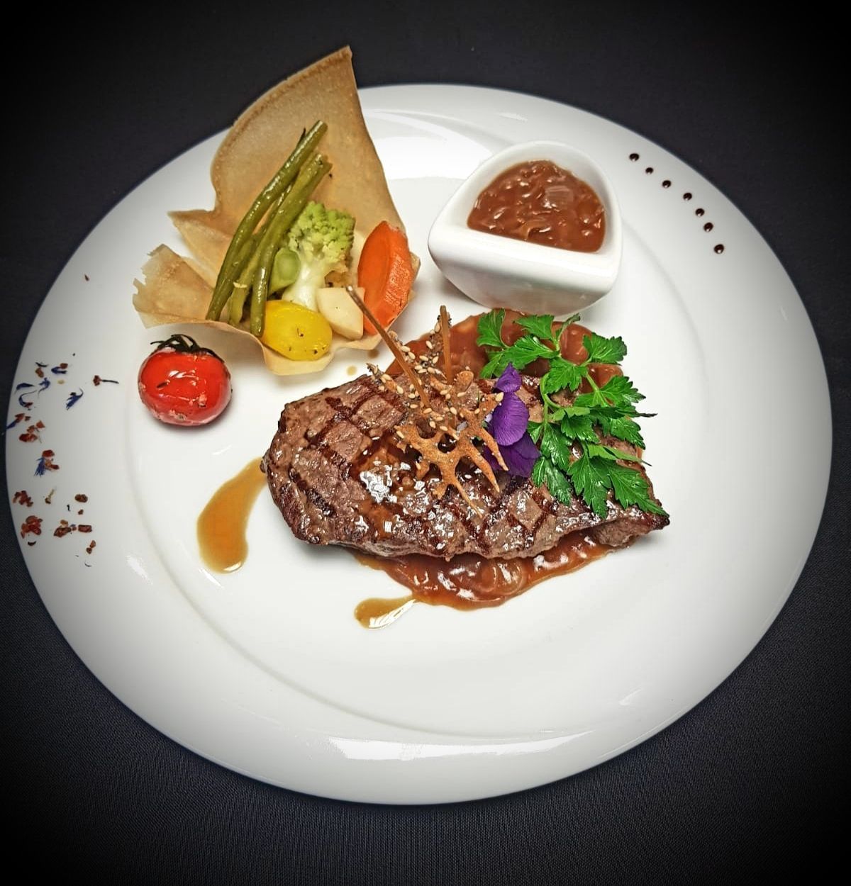 Café-Restaurant des Fontaines, A. Fontaine