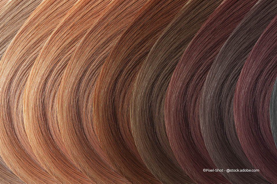 Farbmuster für Haare von Salon Bellissima