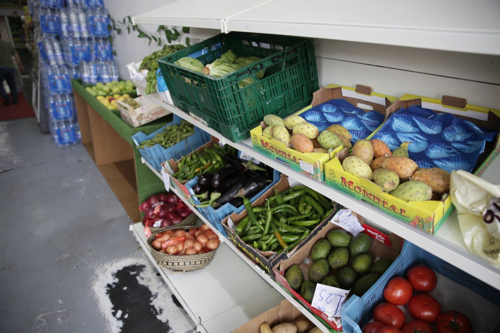 Verse groenten en fruit