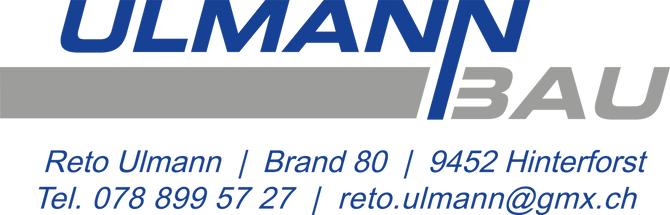 Logo | Maurerarbeiten | Ulmann Bau | Hinterforst in St. Gallen