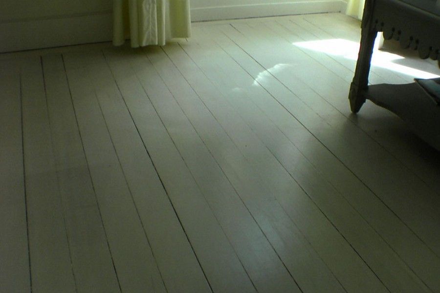 parquet blanc