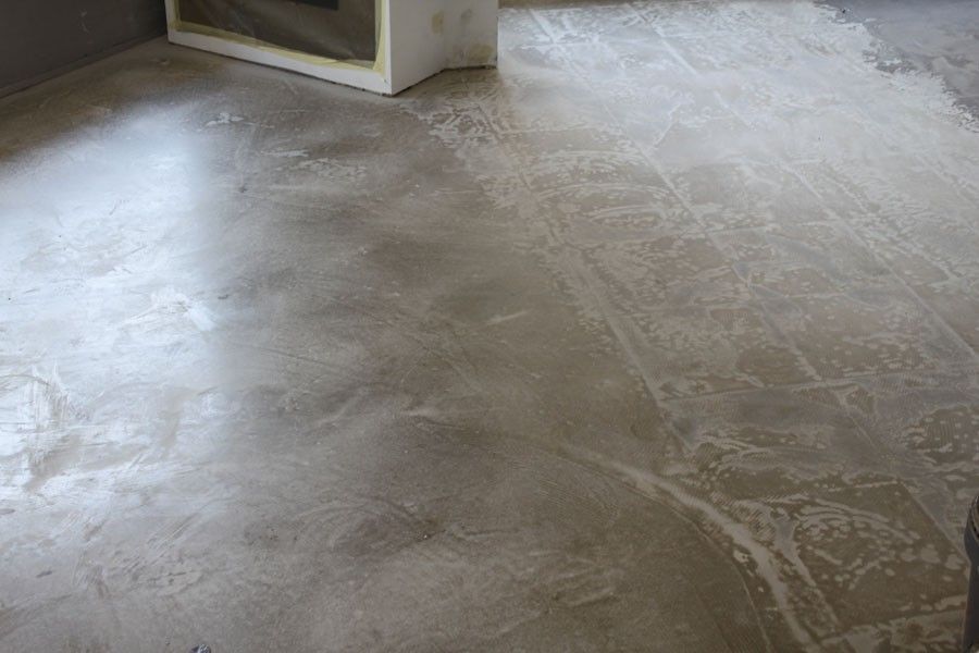 sol avant pose de parquet