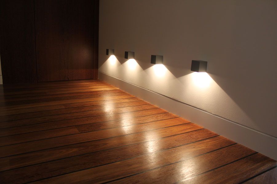 parquet éclairé