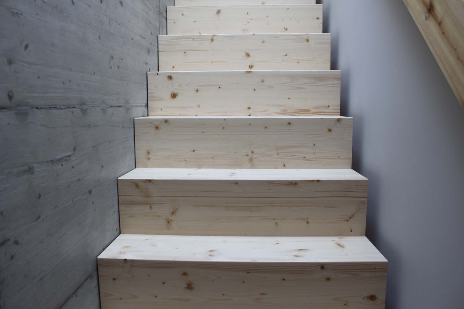 escalier en bois