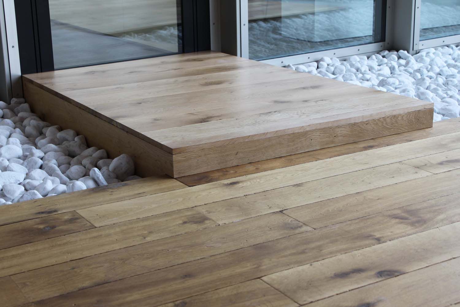 parquet sur deux niveaux