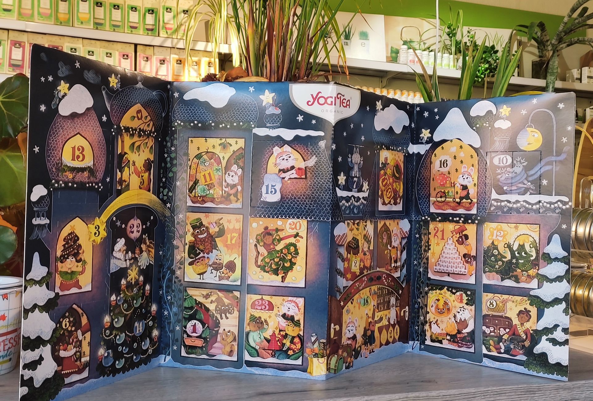 calendrier de l'Avent yogi tea