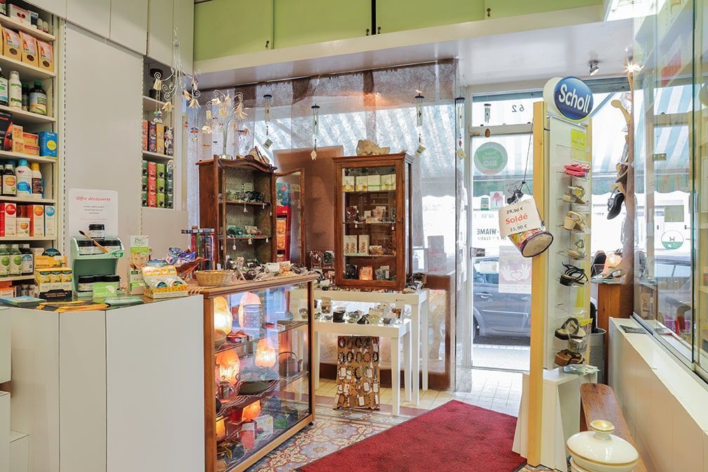 Intérieur de la boutique cousin wiame