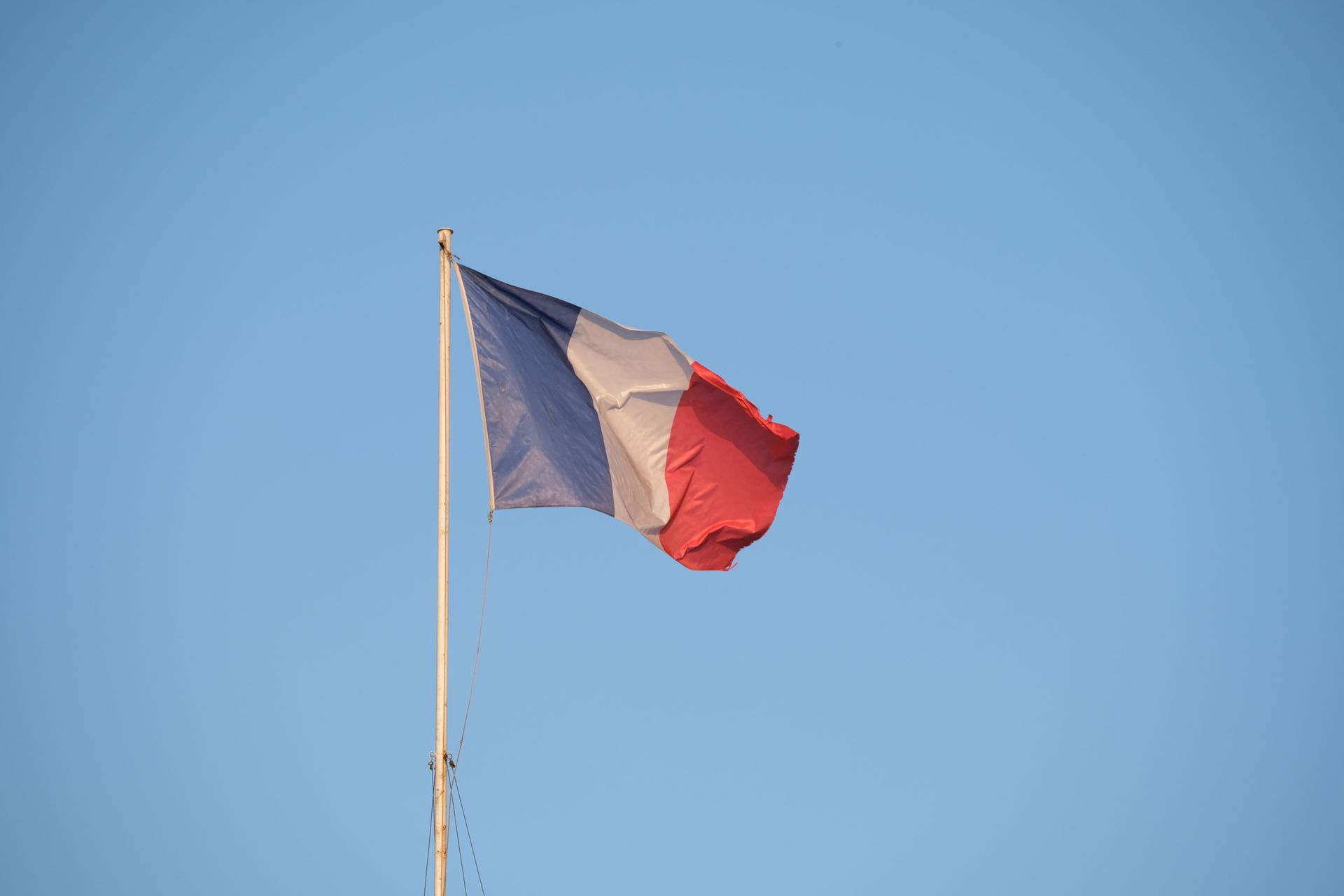 drapeau de la France 