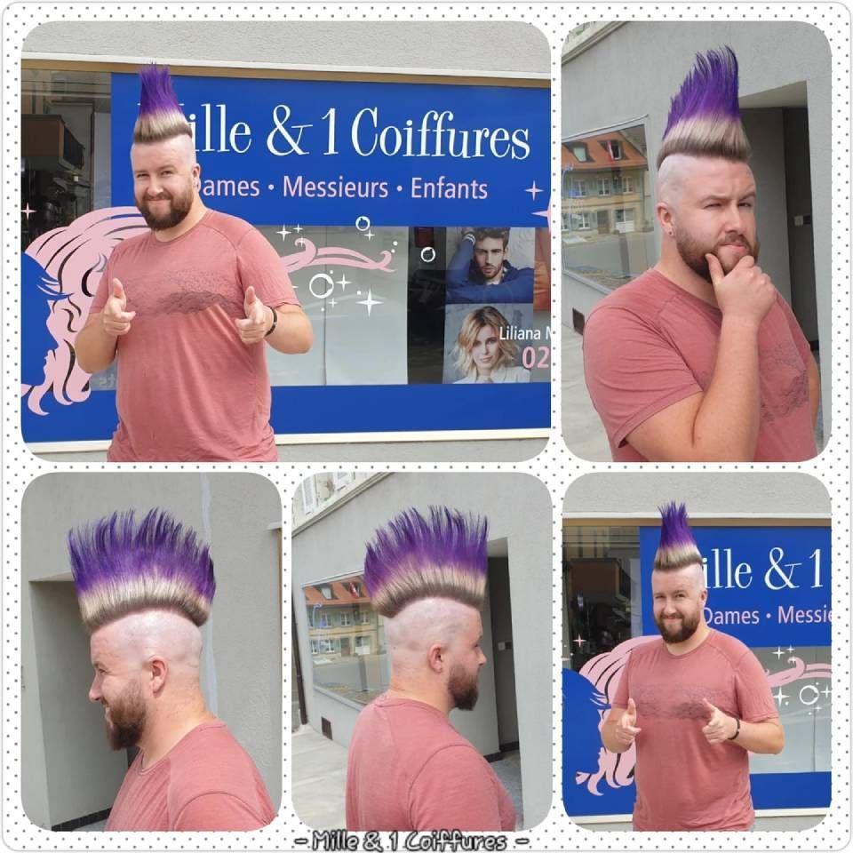 Photo coupe adulte barber de Mille & 1 Coiffures à Romont