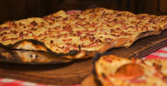 Tarte flambée près de Strasbourg