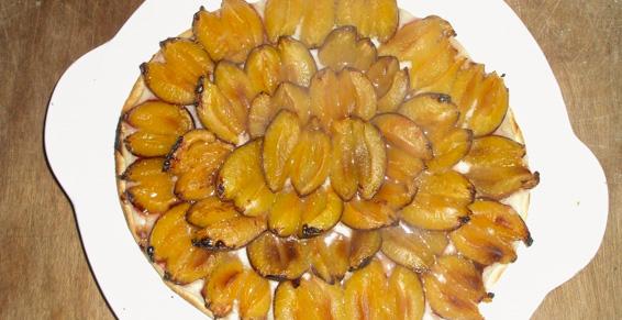Tarte aux quetsches d'Alsace