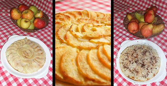 Tartes flambées sucrées selon les fruits de saison