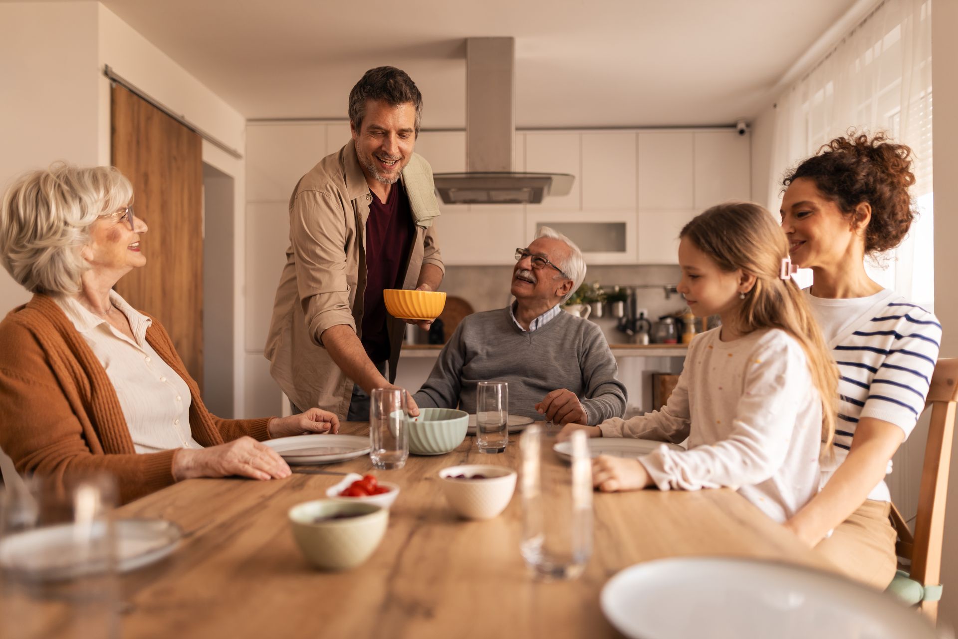 Famille intergénérationnelle