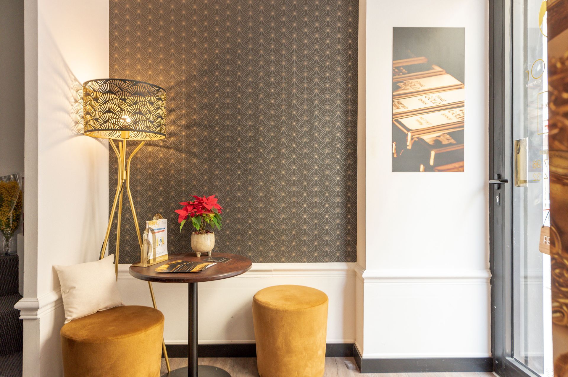 Boutique Excelsior, vue sur l'espace d'attente