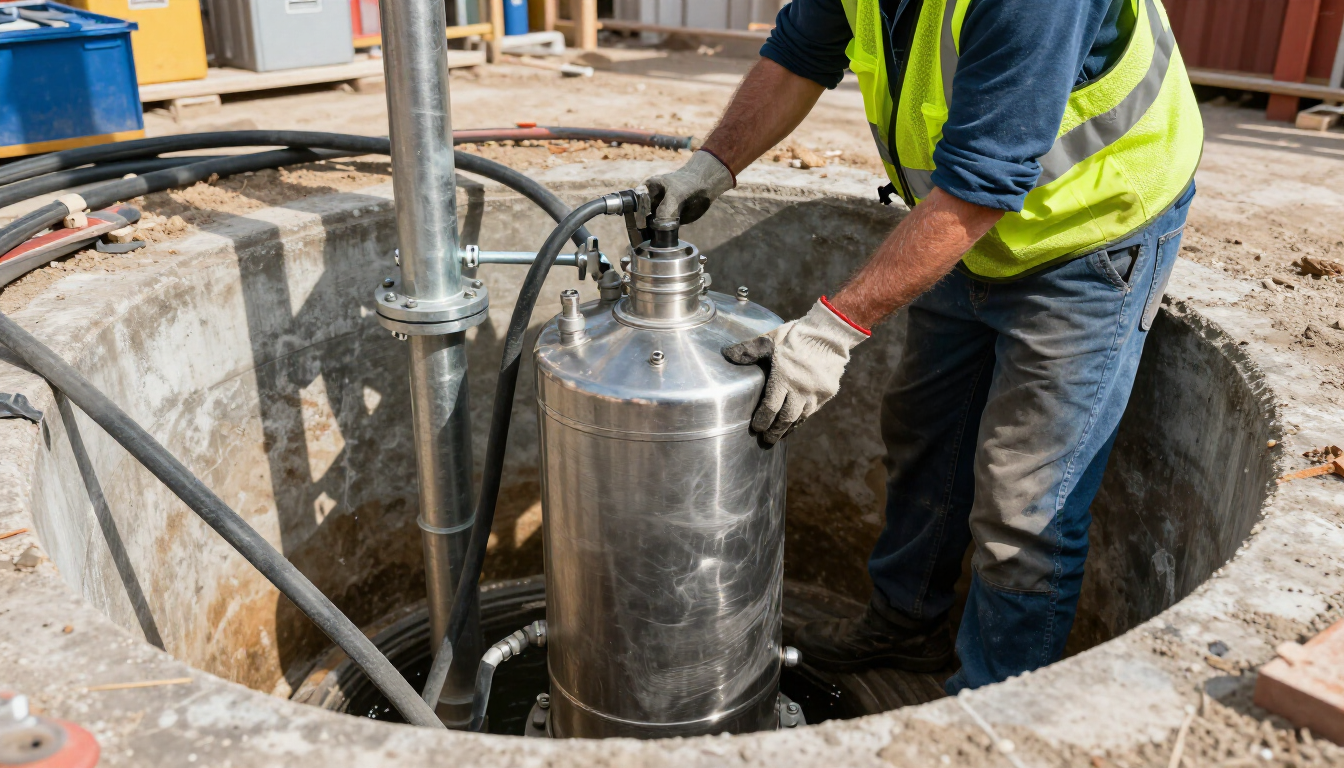 Interior de la clínica Playfisio; logotipo verde en la pared, paneles de madera, silla y mesa.