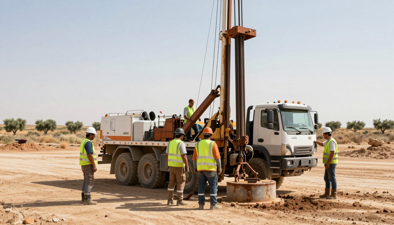 Interior de la clínica Playfisio; logotipo verde en la pared, paneles de madera, silla y mesa.