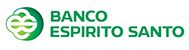 El logotipo del Banco Espirito Santo es verde y blanco.