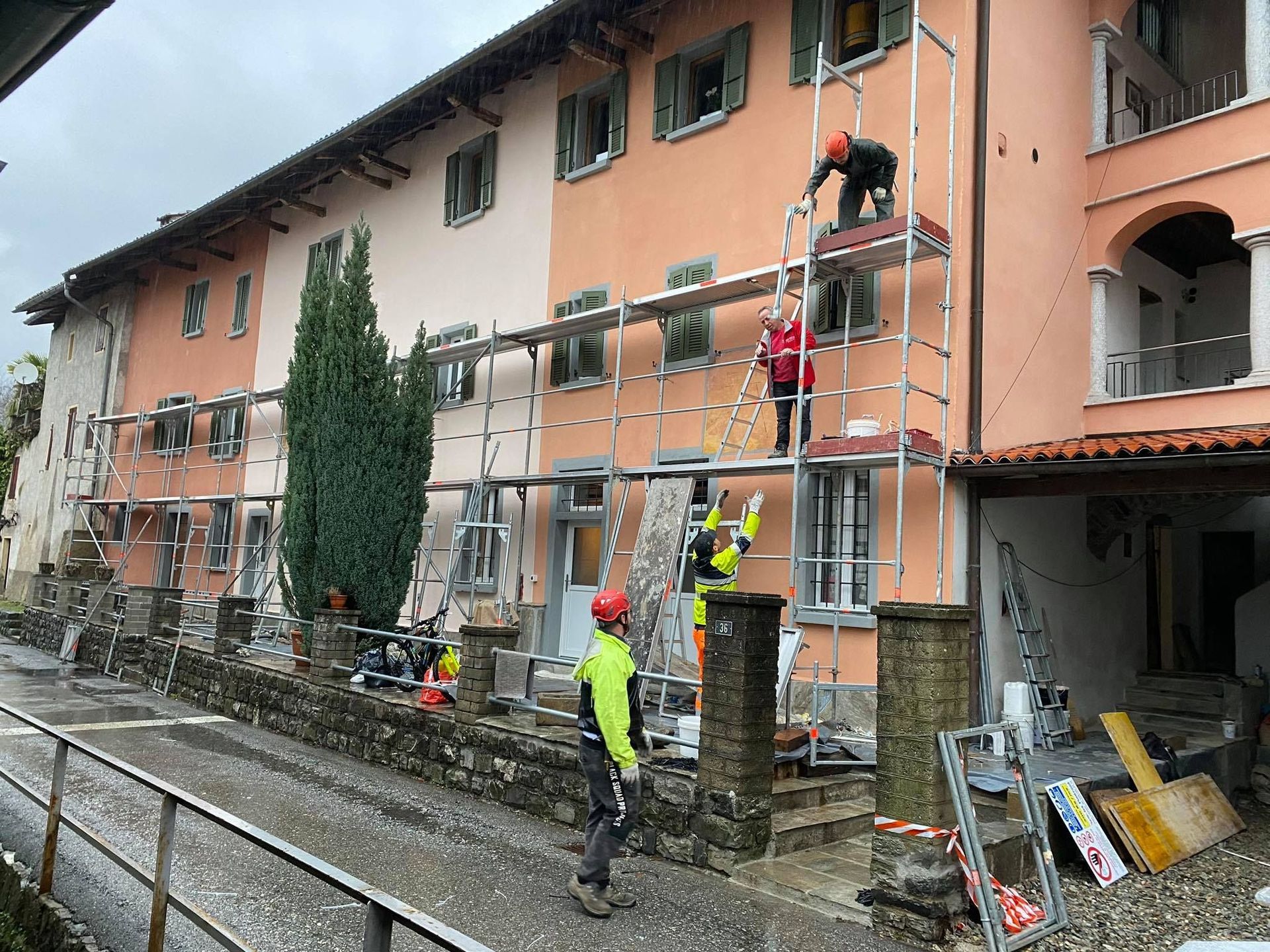 Impalcatura - Edil B - Impresa di costruzioni