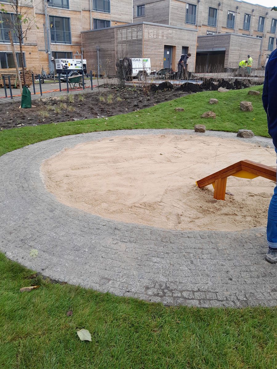 Auf dem ehemaligen Expo-Gelände in Hannover entsteht gerade ein großes Wohngebiet. Einen der Spielplätze dort habe ich geprüft.