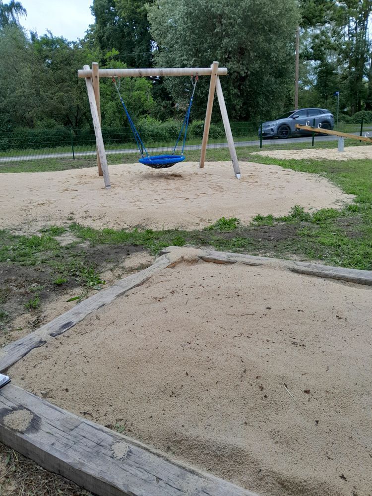 Neuer Spielplatz in Zadrau / Wendland