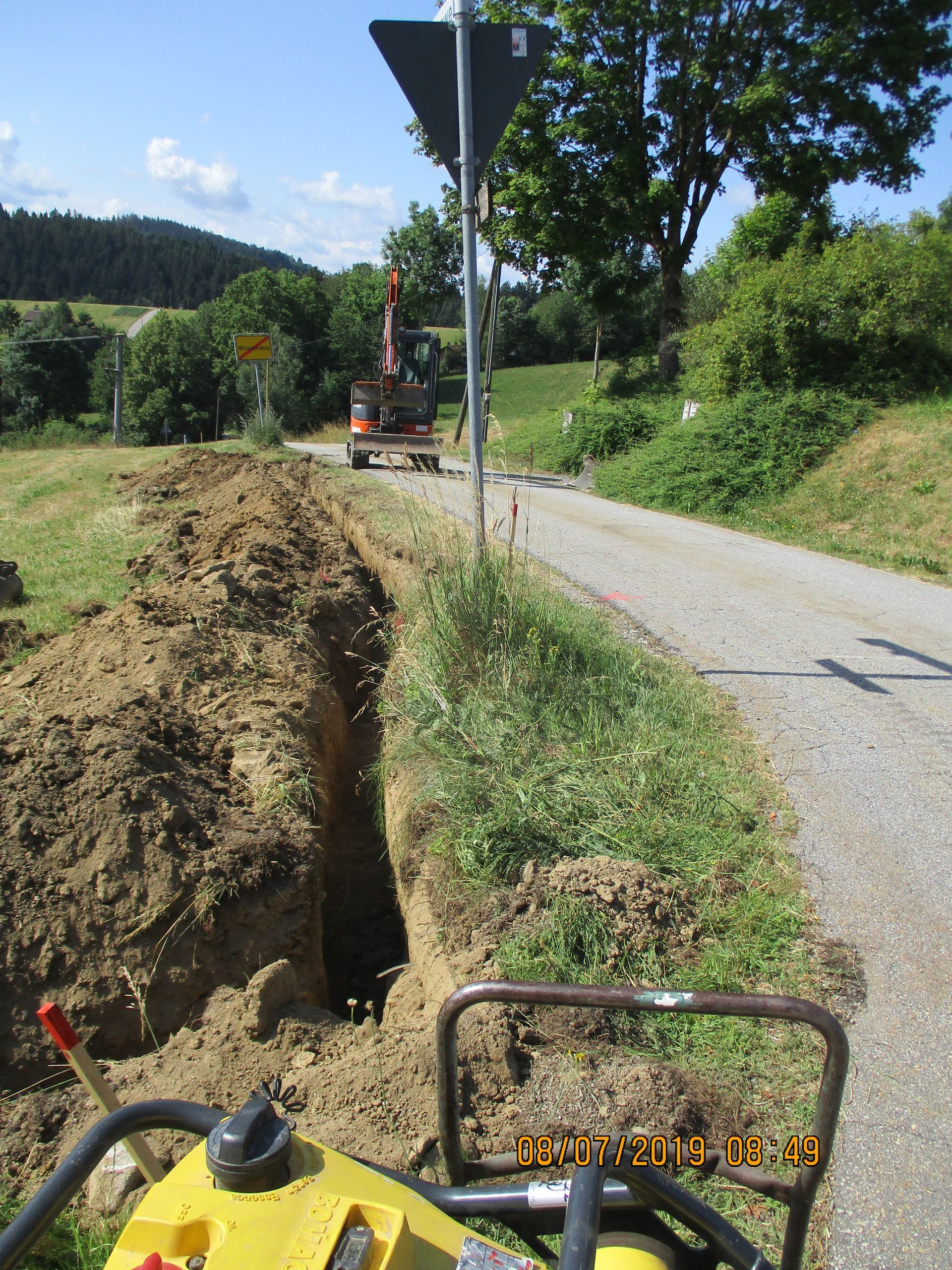 Baggerarbeiten