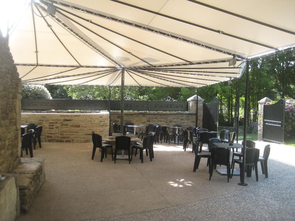 grande terrasse du manoir