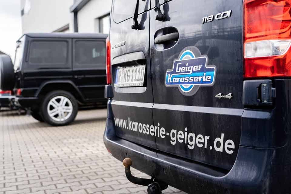 Der Fuhrpark von Karosserie Geiger