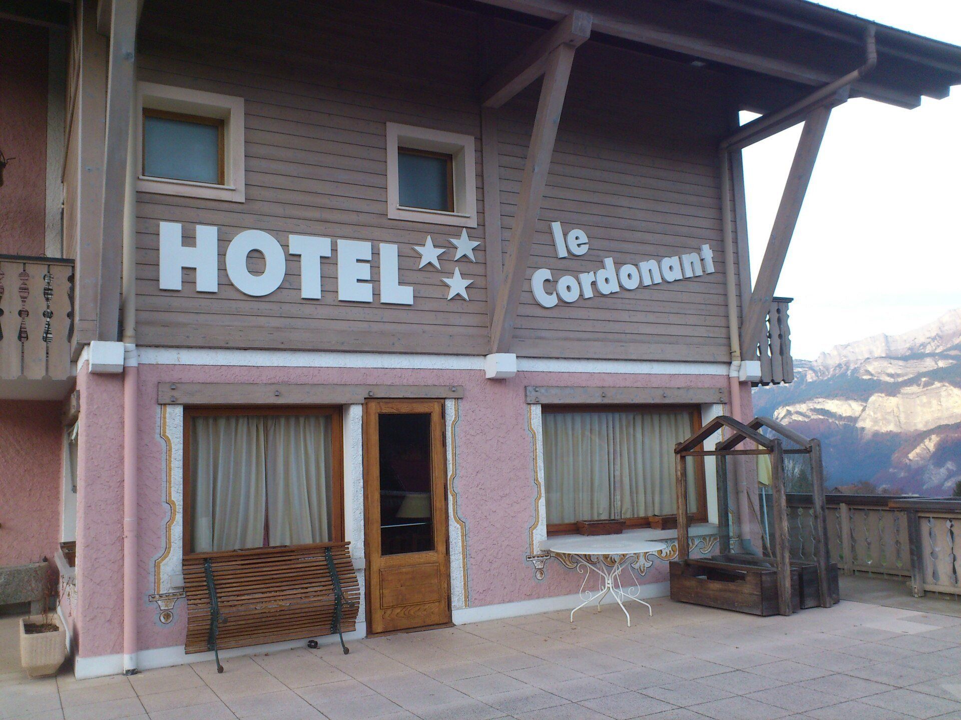 publicité hôtel cordon
