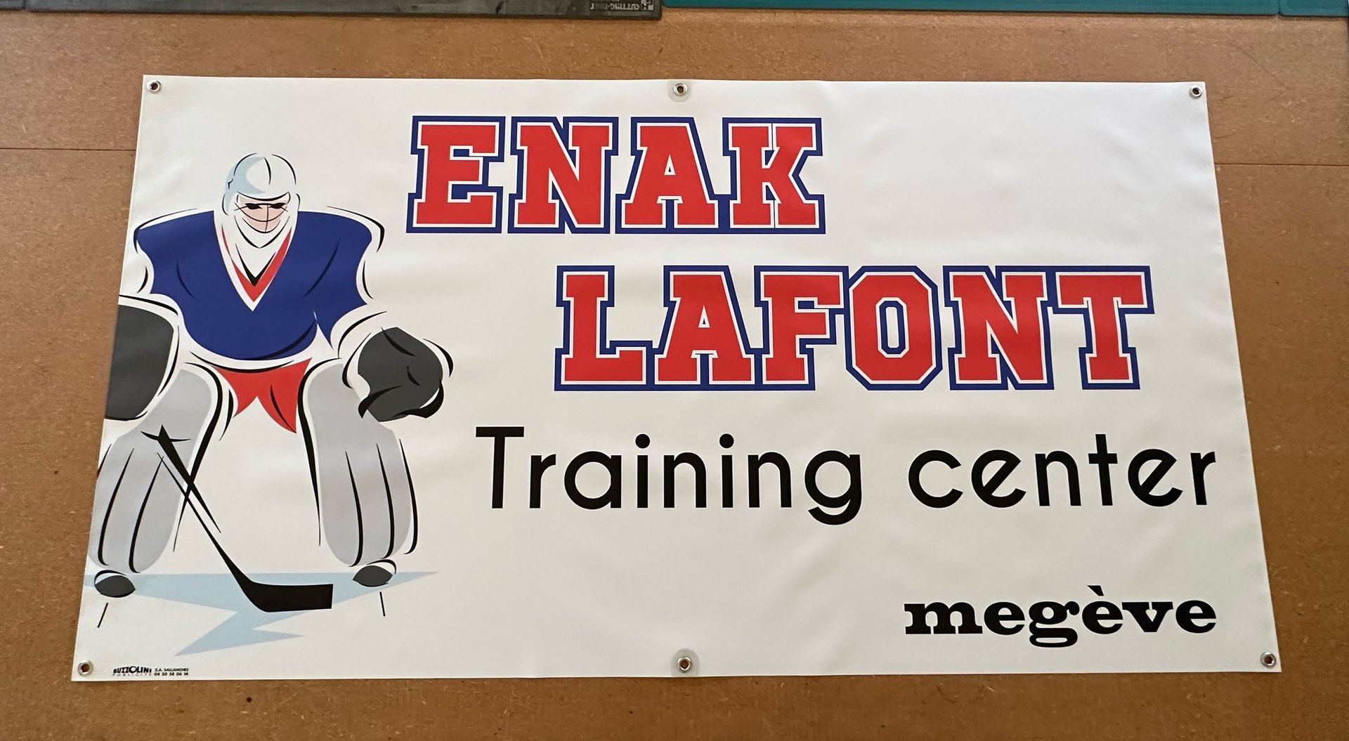 bâche logo visuel praz sur arly