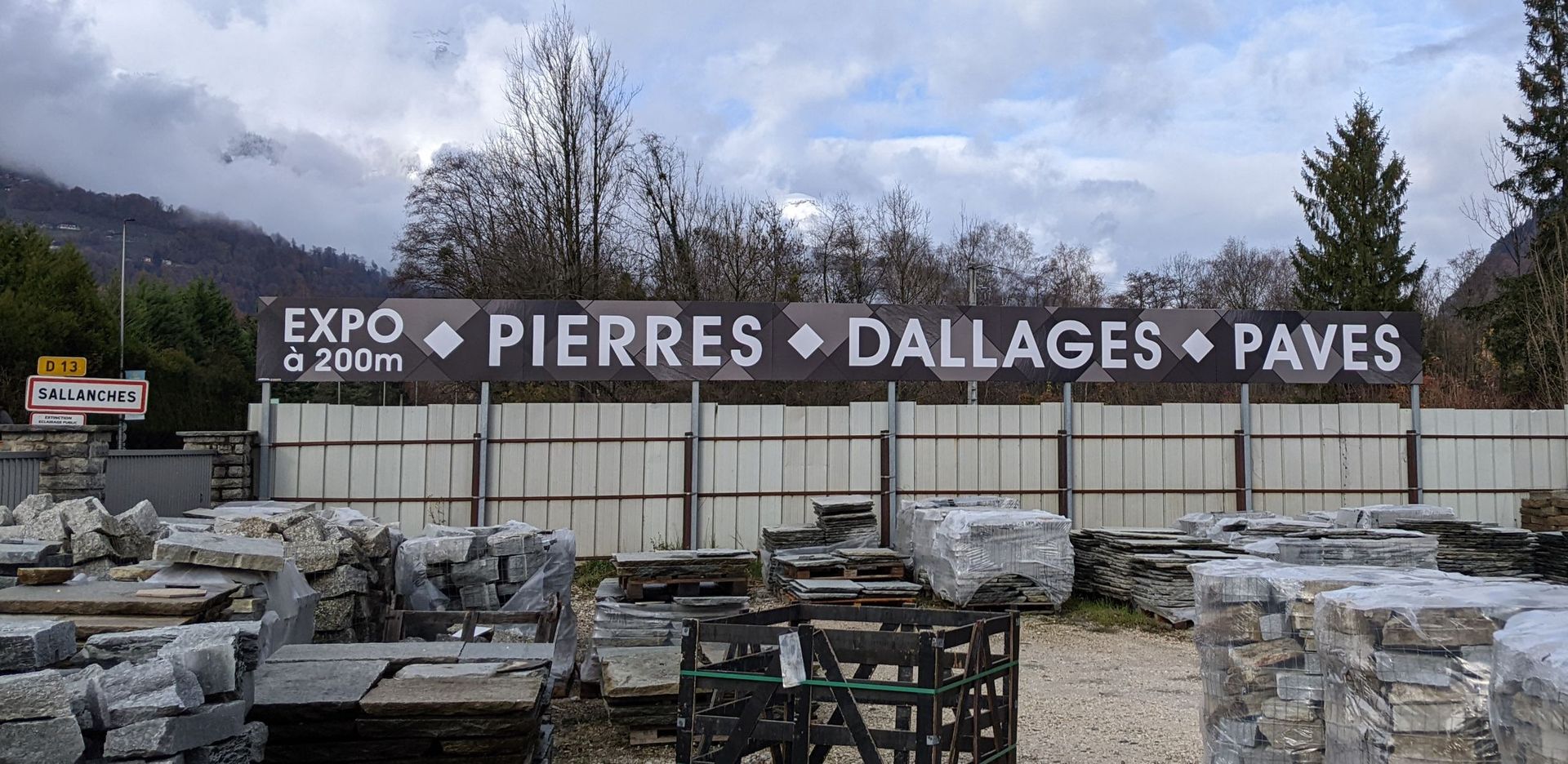 enseignes double faces