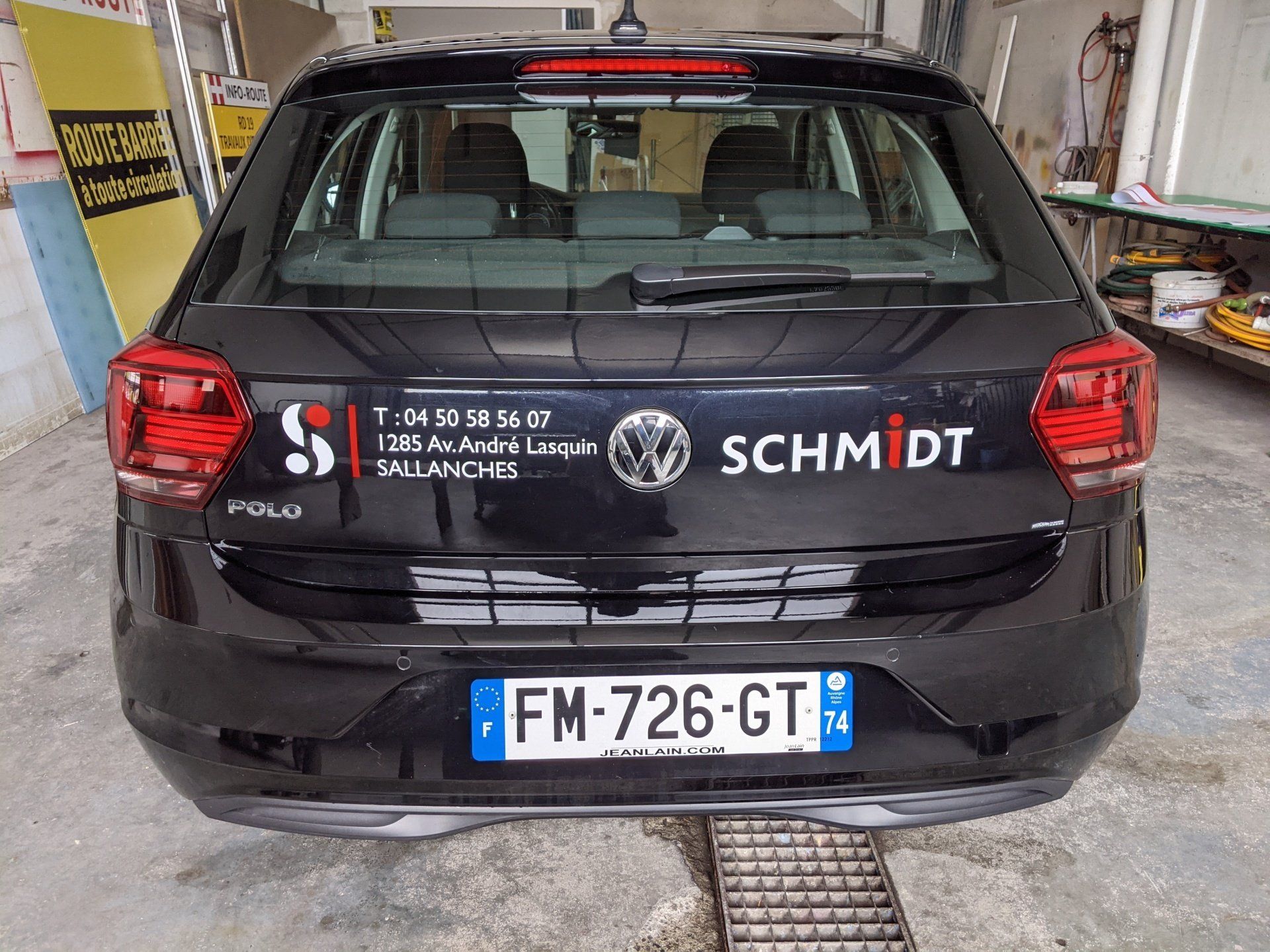 publicité voiture mont blanc