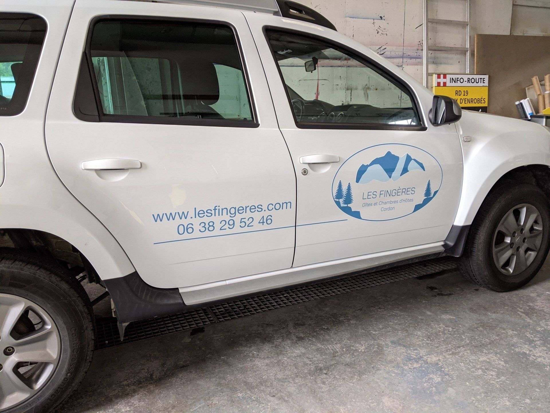 marquage véhicule haute savoie