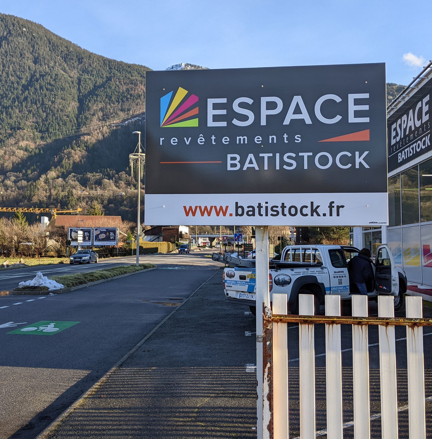 panneau portatif alu