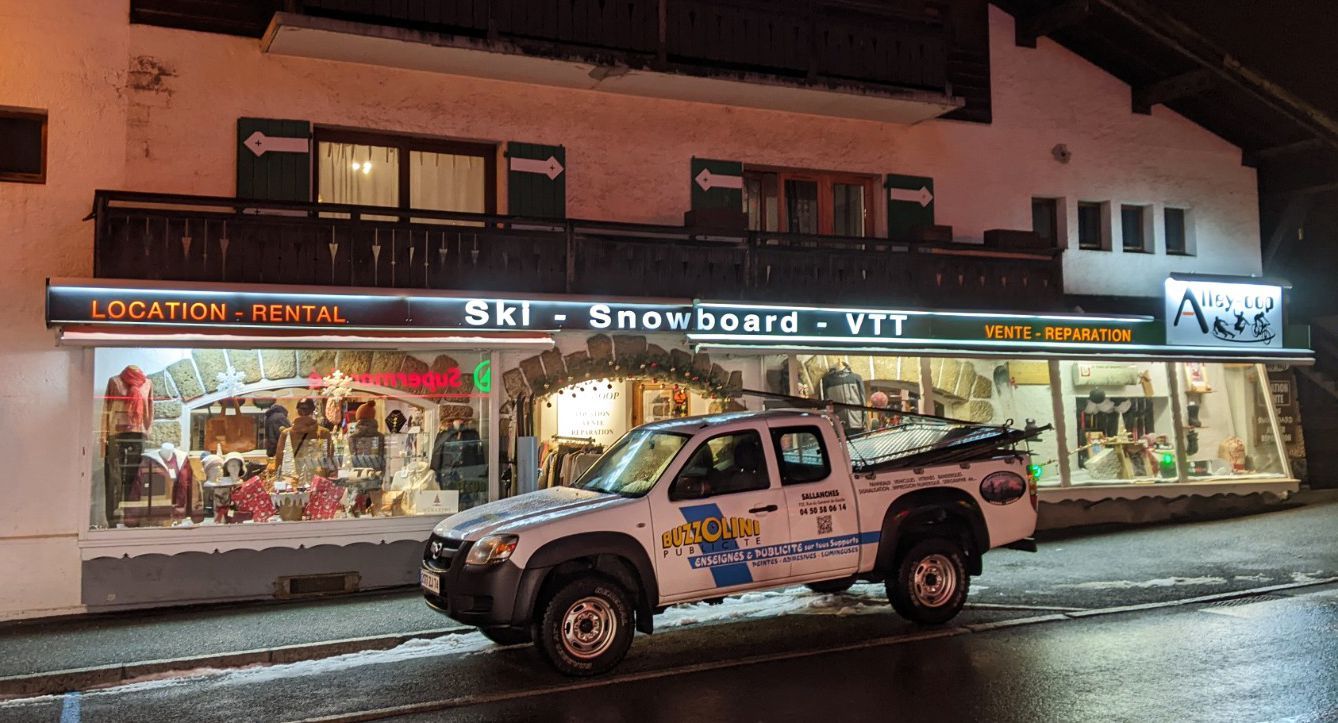 communication visuelle pays du mont blanc