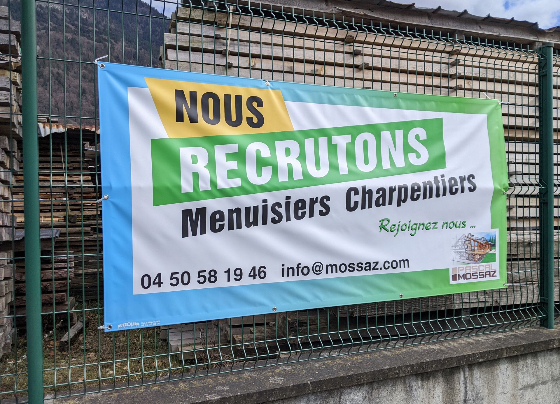 Banderole en impression numérique durable