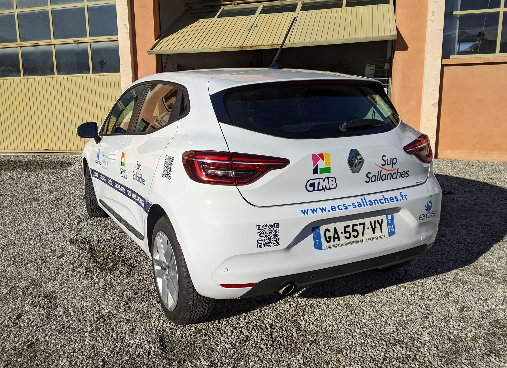 Marquage adhésif voitures Vallée de l'Arve