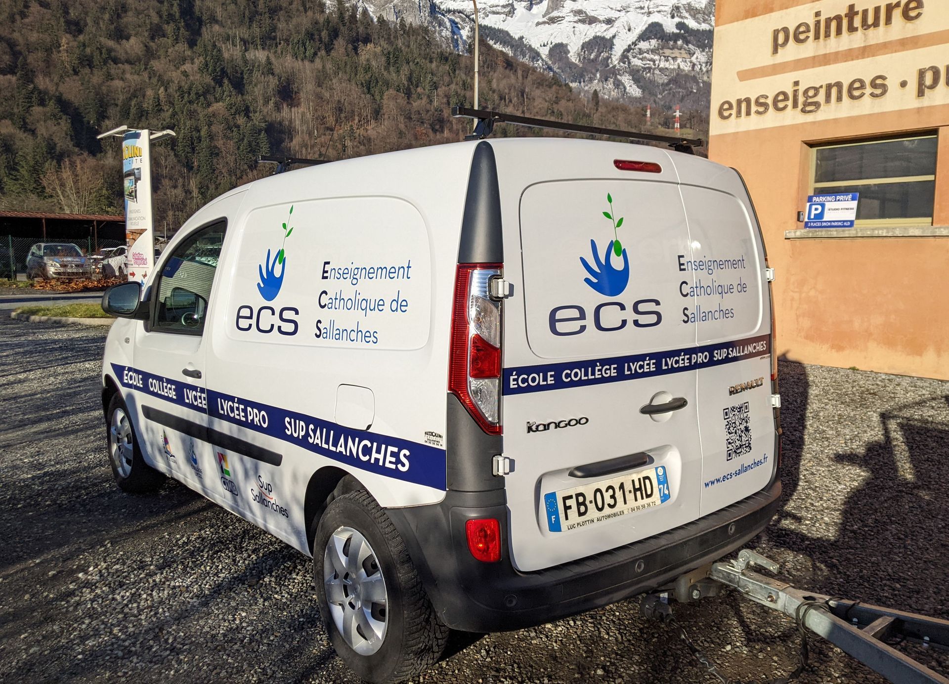 Flocage visuel communication entreprise Haute Savoie