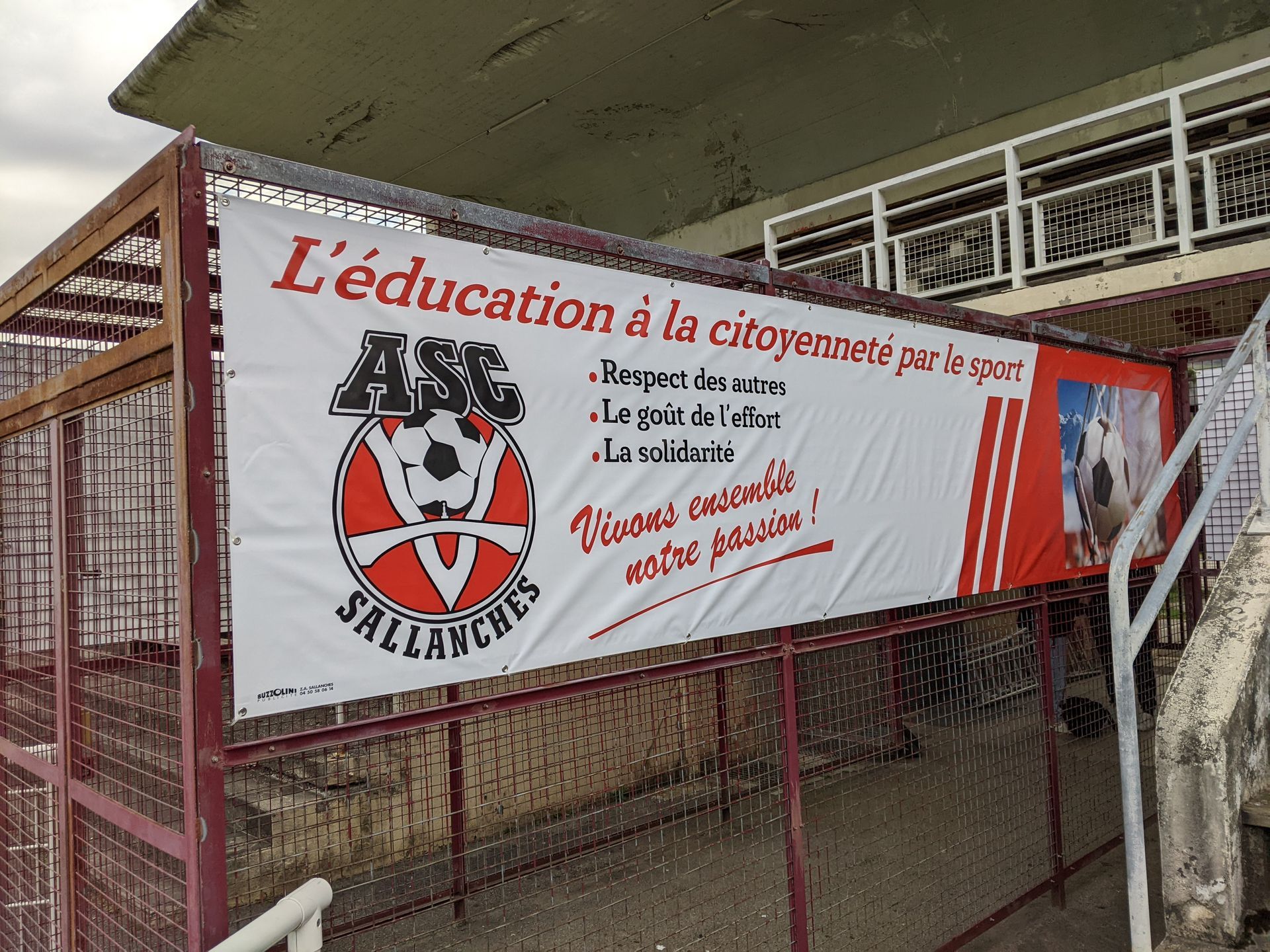 toile banderole association communication Haute Savoie