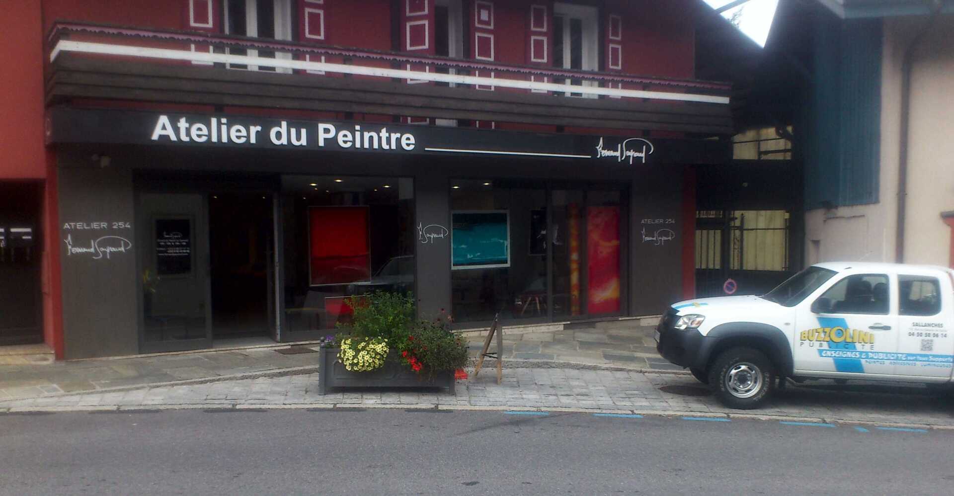 enseignes lettres pvc découpées