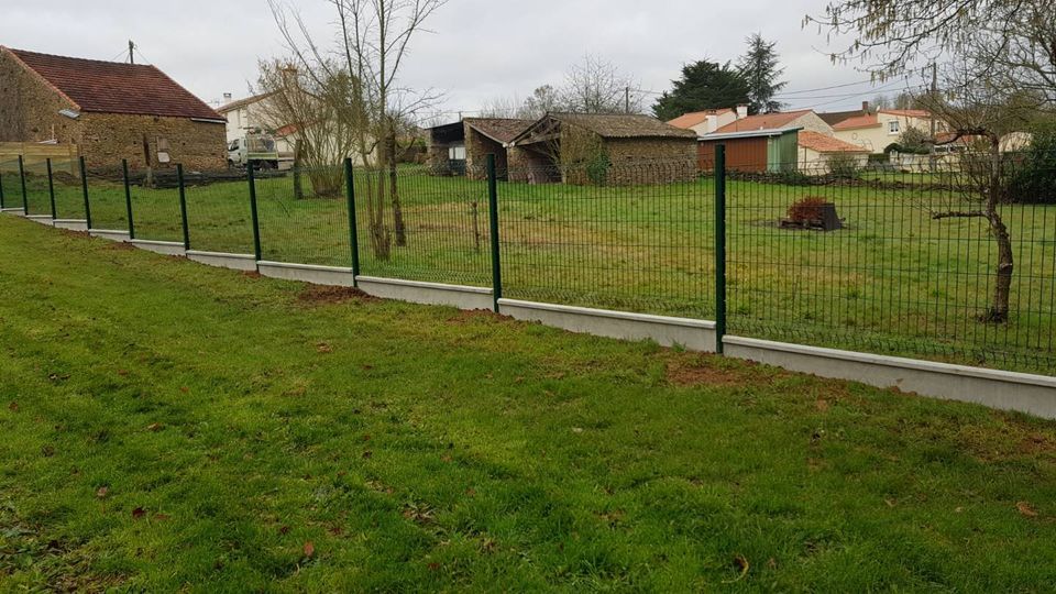 Clôture industrielle